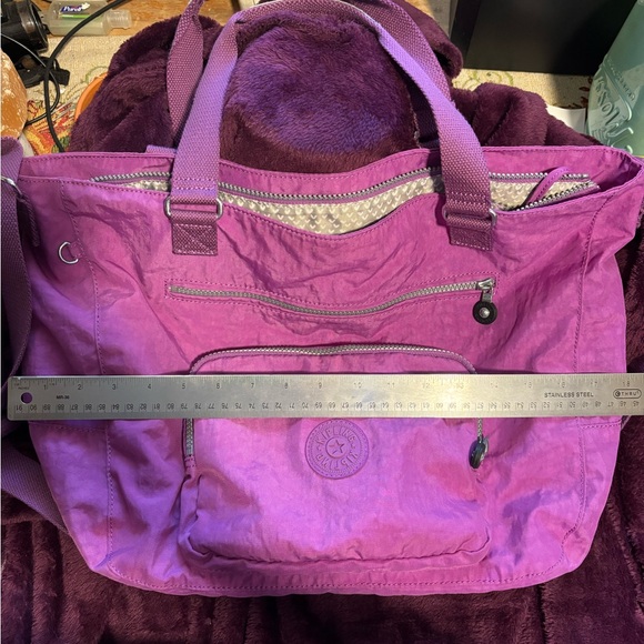 Kipling Purple Tote bag - Picture 2 of 6